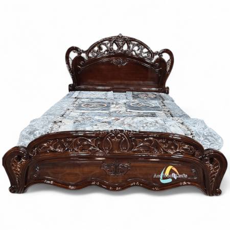 Luxurious Regal Emerald King Bedroom Set | Ace Wood Crafts - Premium Teakwood Furniture Manufacturers, Suppliers in Saharanpur